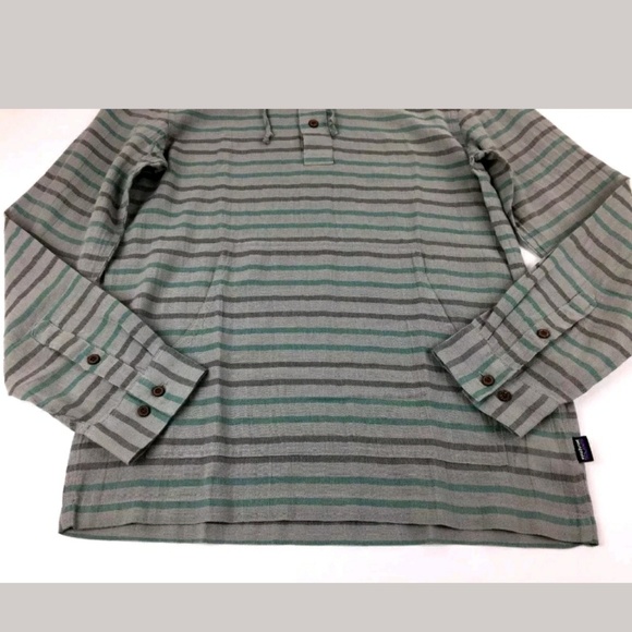 Patagonia Steersman Henley Hoodie Shirt - Picture 3 of 8